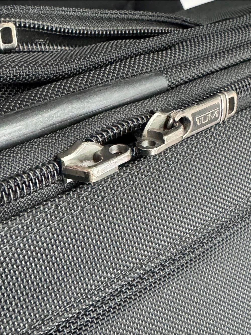 TUMI Alpha 24” Black Nylon Luggage 2-Wheel Carry-On Travel Suitcase 22024D4